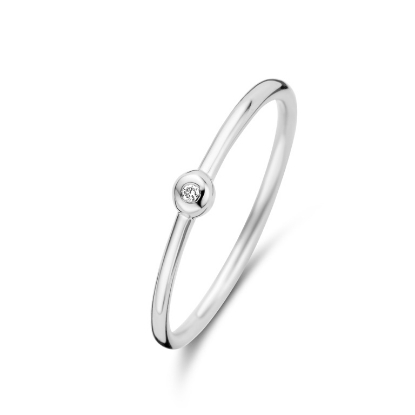 Billede af Spirit Icons Belle ring 14 karat hvg med  0,010 ct. w/vs str. 52