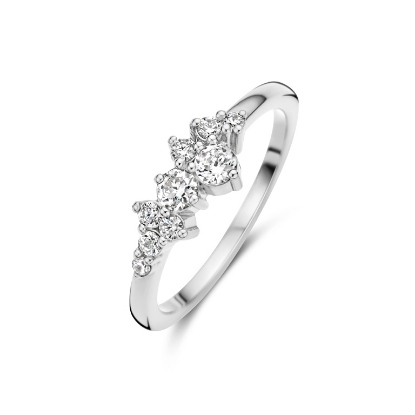Billede af Spirit Icons Aria ring sølv m. cz (str. 54)