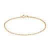 Billede af Armbånd anker facet 8kt t 0,60/br 1,6mm 18,5cm