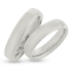 Billede af Vielses & Forlovelses ringe, isat brill. 0,03 w/pi i d-ring 925s.