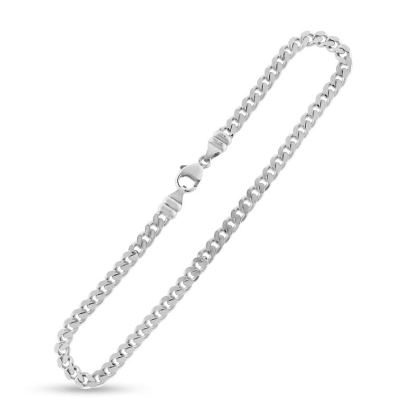 Billede af BNH armbånd panser facet 1,05 mm. i 14 kt. hvg