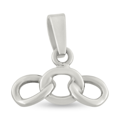 Billede af Vedhæng loge, br. 15 mm. sølv