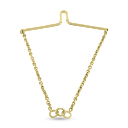 Billede af Loge slipsekæde, kædeled 8 kt.