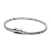 Billede af *Pandora Moments Sliding Slangekædearmbånd sølv m. magnetlås (21 cm)