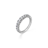 Billede af Mads Z "Crown Princess" ring 14 kt. hvidguld brillanter ialt 0,50 w/si str. 58