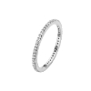 Billede af Spirit Icons Chic ring 1,5 mm. 14 karat hvidguld med 0,27 ct. w/vs str. 56