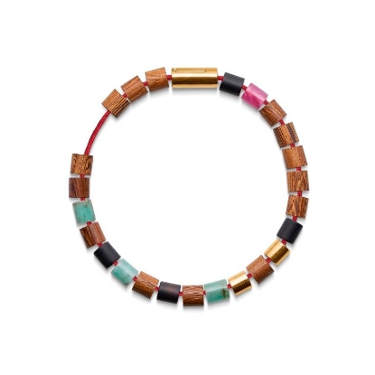 Billede af Mads Z Black Sun 14 kt. armbånd "Killer Point" 19,5 cm