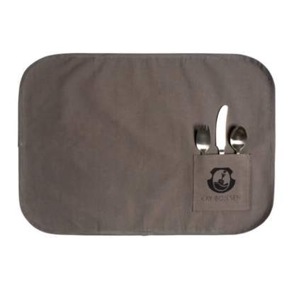 Billede af Kay Bojesen - Stort børnesæt - rustfrit mat stål