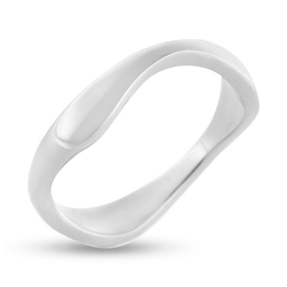 Billede af Collector yderring i 14 kt. hvidguld