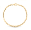Billede af BNH armbånd anker facet 2,0 mm. i 14 kt.