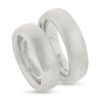 Billede af Vielses & Forlovelses ringe oval profil, bred. 7,1 mm. tk. 3,3 mm. 14 kt. hvg.