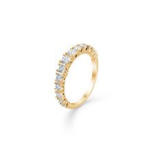 Billede af Mads Z 14 kt. ring "Crown Princess" brill ialt 0,75 w/si str 52