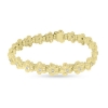 Billede af Armlænke hyldeblomst, 21 brill. a 0,04 w/vs., 18,5 cm. 14 kt.  facon + 34,5 gr. (prisen er excl. guld)