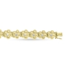 Billede af Armlænke hyldeblomst, 21 brill. a 0,04 w/vs., 18,5 cm. 14 kt.  facon + 34,5 gr. (prisen er excl. guld)