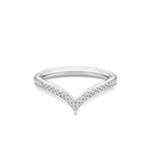 Billede af Julie Sandlau Ocean Crest ring rhodineret sølv cz str. 52