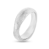 Billede af Ring bølget, br. 6,9 mm.  massiv 925s.