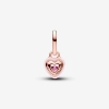 Billede af Pandora ME Pink Chakra hjerte minicharm rosaforgyldt metalblanding