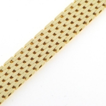 Billede af Armbånd mursten 14kt 23rk bredde 23,0mm 18,5cm