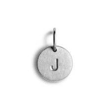 Billede af Jane Kønig Lovetag Medium vedhæng sølv J