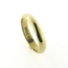 Billede af Ring halvrund profil, br. 3,5 mm. tk. 1,5 mm. 8 kt.  (str. max. 59)