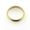Billede af Ring halvrund profil, br. 3,5 mm. tk. 1,5 mm. 8 kt.  (str. max. 59)
