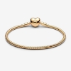 Billede af Pandora Armbånd forgyldt m. hjerte (17cm)