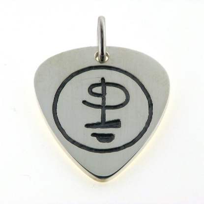 Billede af Vedhæng med gravering logo 925s sølv (smykke) 