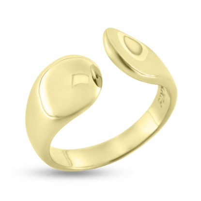 Billede af Ring u/sten 14 kt facon 6,1 gr. (prisen er excl. guld)