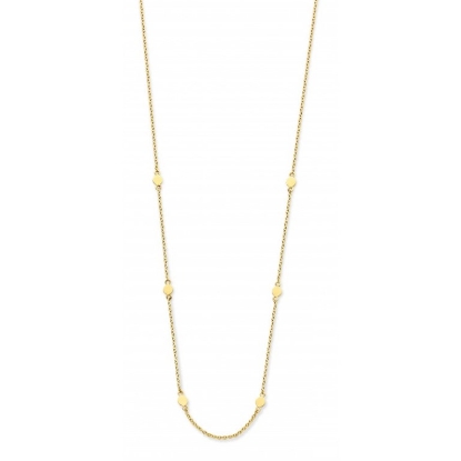 Billede af Spirit Icons Obsession halskæde forgyldt sølv 45 cm