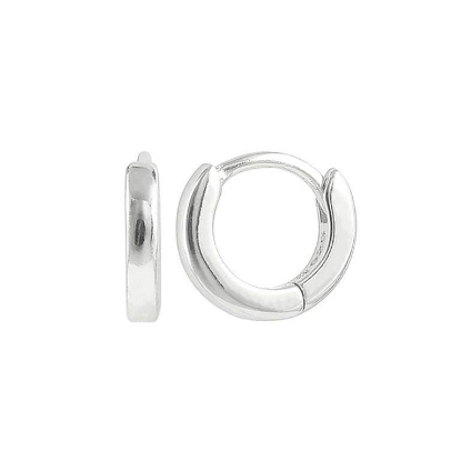 Billede af Hultquist Molly Hoops øreringe sølv (10 mm)