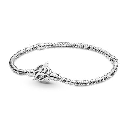 Billede af *Pandora MARVEL The Avengers slangekædearmbånd sølv (21cm)