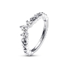 Billede af *Pandora Royal swirl tiara ring sølv med klar cz str. 54