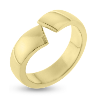 Billede af Ring massiv 14 kt. 