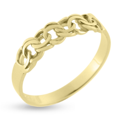 Billede af Ring bismark led 14 kt.