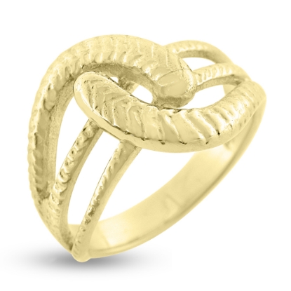 Billede af Slangering med 2 slanger, 8 kt. 14 kt. Pris fra