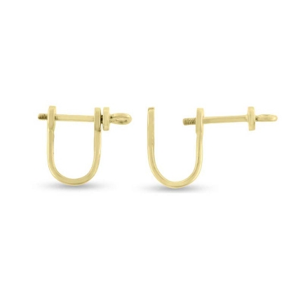 Billede af Ørestik sjækel 14 kt. (1. par)