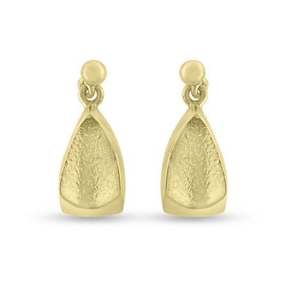 Billede af Øreringe "Valley" i guld 