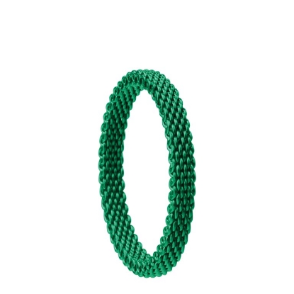 Billede af Bering ring Arctic Symphony inderring grøn mesh - str. 65 (9)