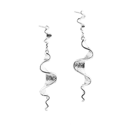 Billede af Aqua Dulce New Rhumba Long øreringe sølv