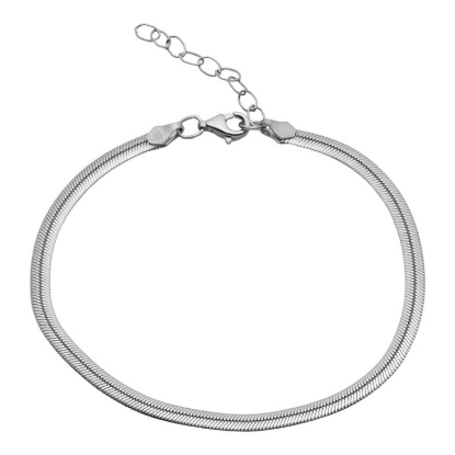 Billede af Aqua Dulce Malou armbånd sølv (17 + 3 cm)