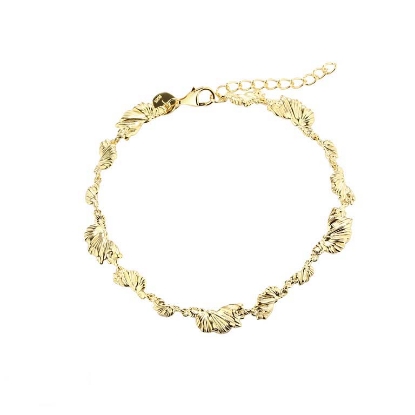 Billede af Aqua Dulce Koi armbånd forgyldt sølv (17 + 3 cm)