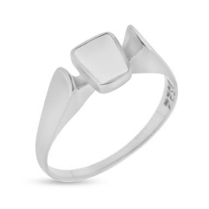 Billede af Tand ring i sølv