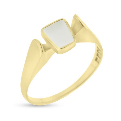 Billede af Tand ring 14 kt. fac. 2,8 gr