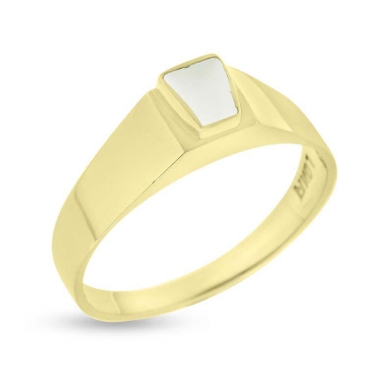 Billede af Tand ring 14 kt. fac. 2,8 gr
