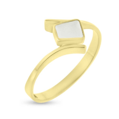 Billede af Tand ring 8 kt. fac. 1,8 gr