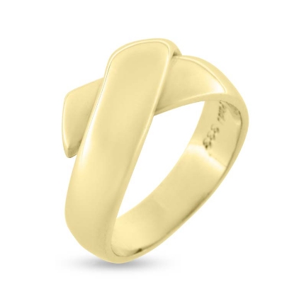 Billede af Ring "Massive Hug" i guld