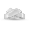 Billede af Ring "Massive Hug" 14 karat hvidguld
