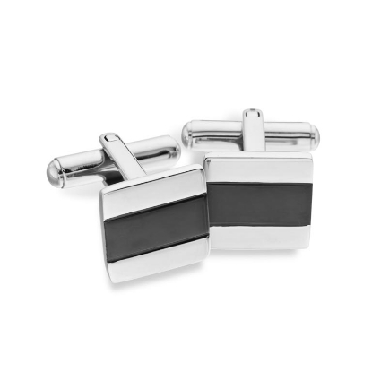 Billede af Manchetknapper stål