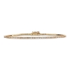 Billede af *Dazzling Tennis-armbÃ¥nd 0,95 H-W/SI 14 kt.