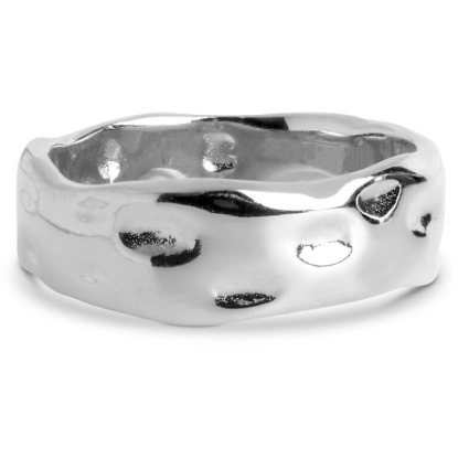 Billede af *ENAMEL Copenhagen Sandra ring sølv (str. 52-59)